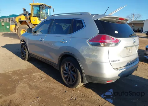 2016 Nissan Rogue Sl z USA, uszkodzony, nr VIN 5N1AT2MT2GC815462